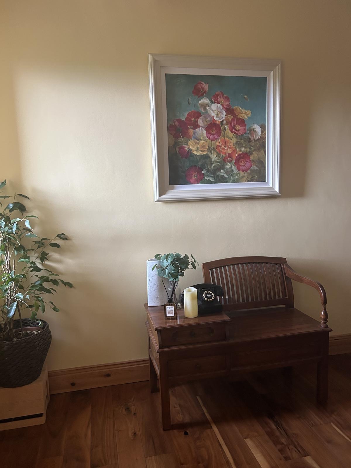 Room before adding furniture